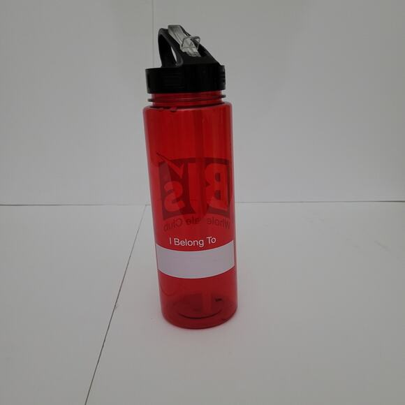 Red Water Bottle with BJ's Wholesale Club Logo - Picture 7 of 10